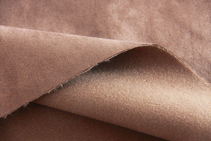 浅咖啡色麂皮绒鞋材面料