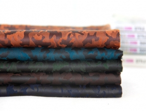 麂皮绒烫金面料