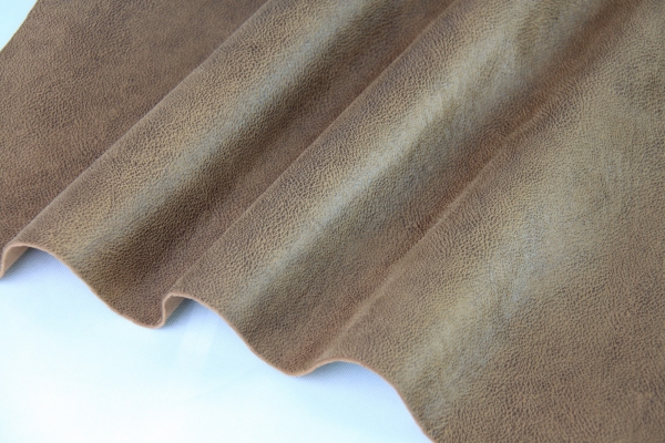 烫金麂皮绒 高档仿皮沙发面料